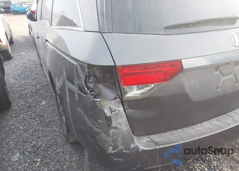 2014 Honda Odyssey Ex-L from USA, damaged, VIN 5FNRL5H64EB035282